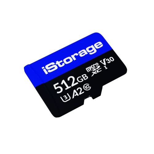 iStorage microSD Card 512GB, Encrypt Data stored on iStorage microSD Cards Using datAshur SD USB Flash Drive, Compatible with datAshur SD Drives only iStorage microSD Card 512GB, Encrypt Data stored on iStorage microSD Cards Using datAshur SD USB Flash Drive, Compatible with datAshur SD Drives only von iStorage