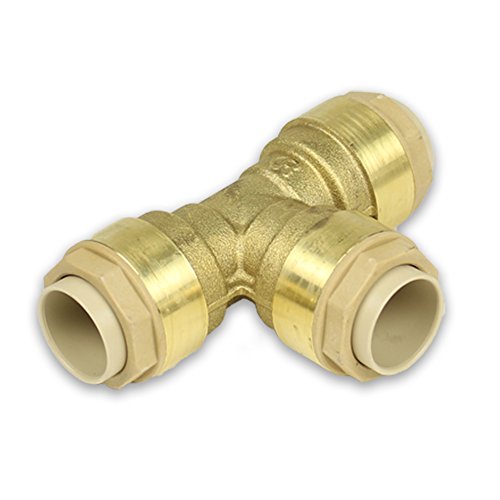 Messing Steckfitting für Kupferrohr T-Stück [28 - 28 - 28mm] von iTap