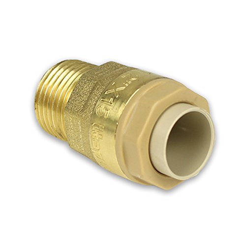 Messing Steckfitting für Kupferrohr Übergang mit Außengewinde [28mm - 1''] von Itap