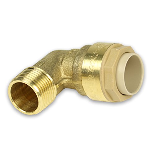 Messing Steckfitting für Kupferrohr Winkel mit Außengewinde [12mm - 1/2''] von Itap