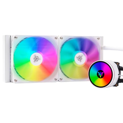 Itek EVOLIQ 240 V2 ARGB (White Edition) - 240 mm SKT UNIVERSAL PWM, ARGB von iTek