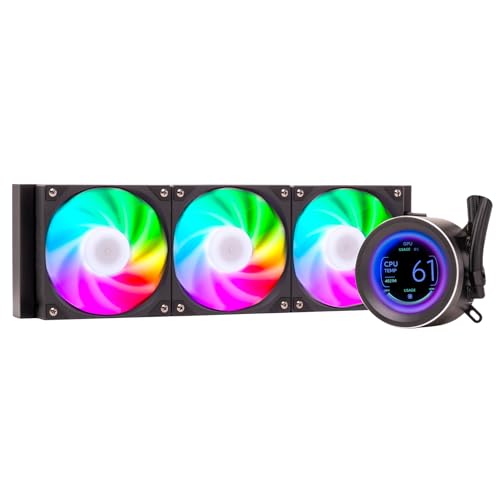 Itek Flüssigkeitskühler ARCTIC SPHERE LCD 360 – 360mm – Universeller Sockel – PWM Lüfter – 2,8" LCD mit Software Itek Flüssigkeitskühler ARCTIC SPHERE LCD 360 – 360mm – Universeller Sockel – PWM Lüfter – 2,8" LCD mit Software von iTek