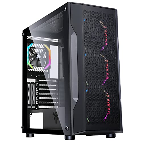 Itek Gehäuse Supreme TB Gaming Full Tower, 4x12cm ARGB Fan, 2xUSB3, Side Glass von iTek