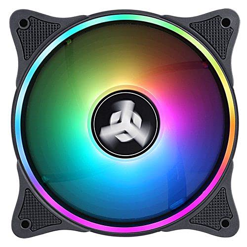 Itek Itek Gehäuselüfter, 12 cm, ARGB, 5 V, 3-polig, Doppelring von iTek