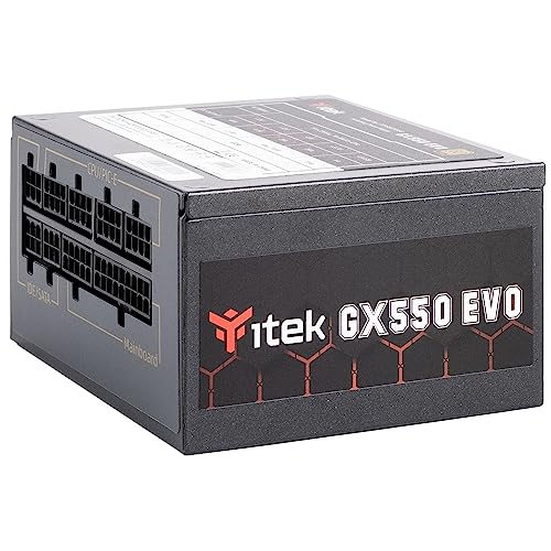 Itek Netzteil GX550 EVO - SFX, 550W, 80Plus Gold, FDB 92mm, Japanisches Cond, modular von iTek