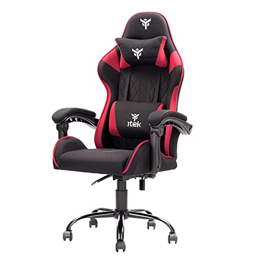 iTek Gaming Chair Rhombus FF10, Gewebe, Normale von iTek