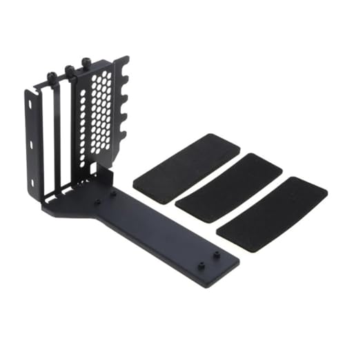 iToQ Universal Vertical GPU Holder Riser ATX Matx Case VGA Graphics Card Steering Bracket for 3090, 4090 Graphics Cards Black iToQ Universal Vertical GPU Holder Riser ATX Matx Case VGA Graphics Card Steering Bracket for 3090, 4090 Graphics Cards Black von iToQ