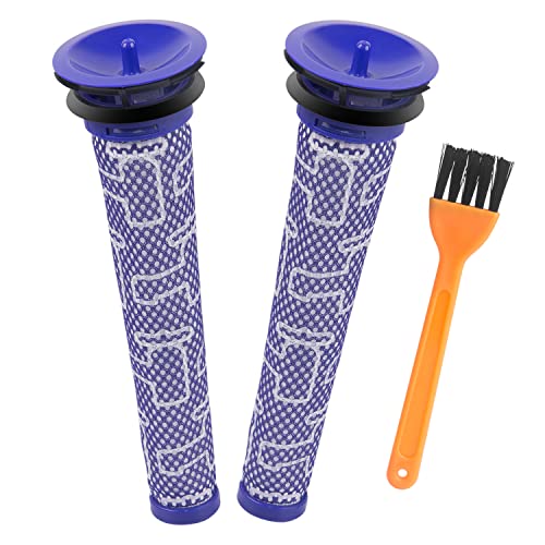 Filters für Dyson v7 v8 v10 Waschbar Cyclone Animal Absolute Total reinigen Staubsauger (2 Stück DC58) von iVanzoll