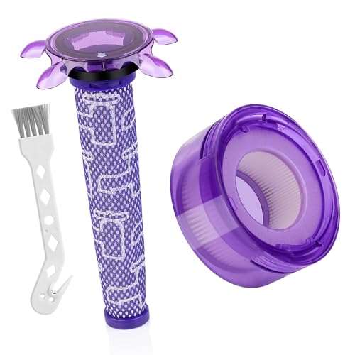 iVanzoll Verbesserte V8-Star-Vorfilter und HEPA-Nachfilter für Dyson V7 V8 2023 Version schnurloser Staubsauger Animal Extra SV25 SV37, ersetzt Teilenummern 965661-05 & 967478-05 iVanzoll Verbesserte V8-Star-Vorfilter und HEPA-Nachfilter für Dyson V7 V8 2023 Version schnurloser Staubsauger Animal Extra SV25 SV37, ersetzt Teilenummern 965661-05 & 967478-05 von iVanzoll