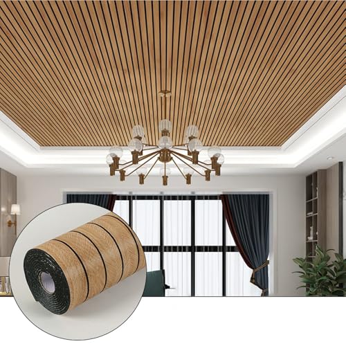 iaoskqwu Verwandeln Sie Ihr Zuhause mit 3D Tapeten. Moderne und stilvolle Verkleidungslösung aus PVC mit Holzeffekt, selbstklebendes Vinyl, C von iaoskqwu