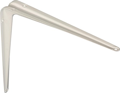 ib style - 1x Stahlblechkonsole | Diverse Größen 3 Farben | 400x450 mm Weiss | Regalhalter/Regalträger aus Stahlblech für Wandregale mit Holz- Metall- und Kunststoffböden ib style - 1x Stahlblechkonsole | Diverse Größen 3 Farben | 400x450 mm Weiss | Regalhalter/Regalträger aus Stahlblech für Wandregale mit Holz- Metall- und Kunststoffböden von ib style