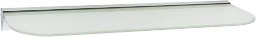 ib style® Glasregal 6mm | inkl. KLEMMLEISTE | 10 Größen| 2 Dekore | Satiniert| 90 x 30 cm von ib style