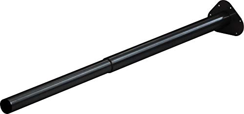 ib style® Teleskopfuß Tischbeine L 60-90 cm Verstellbar | Farbe Schwarz von ib style