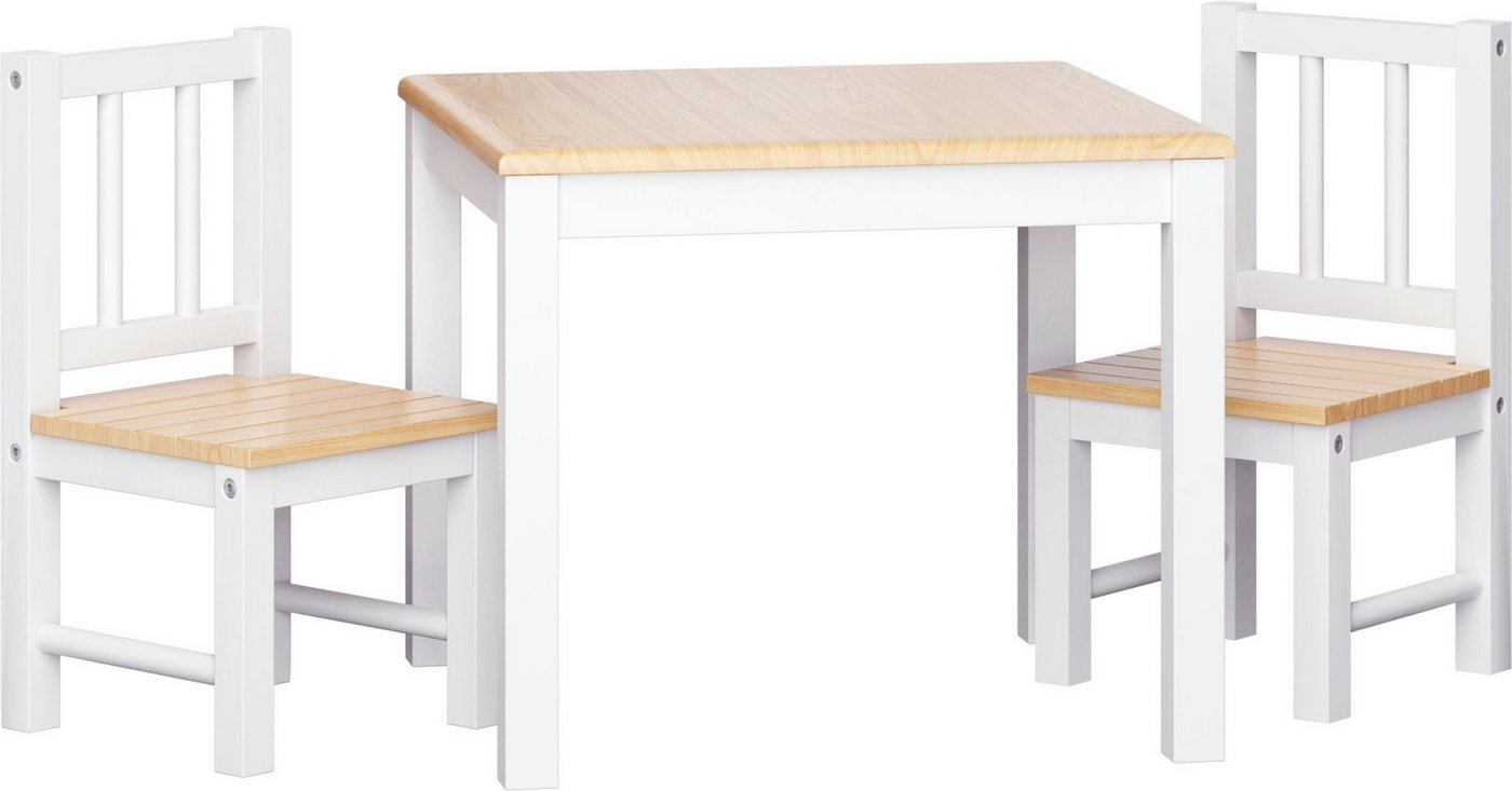 ib style Kindersitzgruppe Noa, (3-tlg), Speichel- und schweißfest abgerundete Ecken und Kanten von ib style