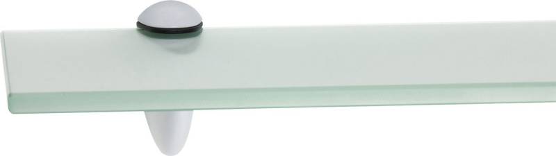 ib style Wandregal Glasregal 10mm satiniert 90 x 30 cm + Clip CLASSICO Weiß, Glasboden aus ESG-Sicherheitsglas - Wandregal ib style Wandregal Glasregal 10mm satiniert 90 x 30 cm + Clip CLASSICO Weiß, Glasboden aus ESG-Sicherheitsglas - Wandregal von ib style