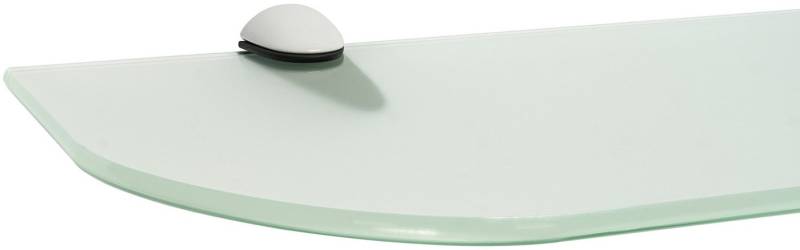 ib style Wandregal Glasregal 6mm satiniert 90 x 30 cm + Clip CLASSICO Weiß, Glasboden aus ESG-Sicherheitsglas - Wandregal ib style Wandregal Glasregal 6mm satiniert 90 x 30 cm + Clip CLASSICO Weiß, Glasboden aus ESG-Sicherheitsglas - Wandregal von ib style