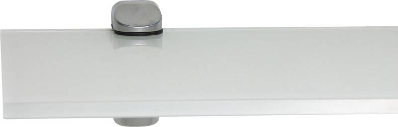 ib style Wandregal Glasregal 8mm eckig weiß 60 x 20 cm + Clip CUCALE Silbermatt, ESG-Sicherheitsglas ib style Wandregal Glasregal 8mm eckig weiß 60 x 20 cm + Clip CUCALE Silbermatt, ESG-Sicherheitsglas von ib style