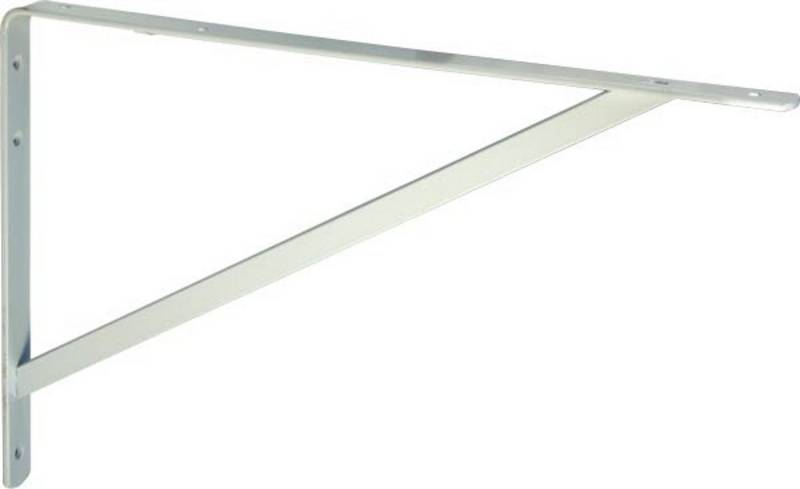 ib style Wandregal SCHWERLASTTRÄGER 125x200 mm Weiß, Schwerlastkonsole - Regalwinkel mit hoher Tragkraft von ib style