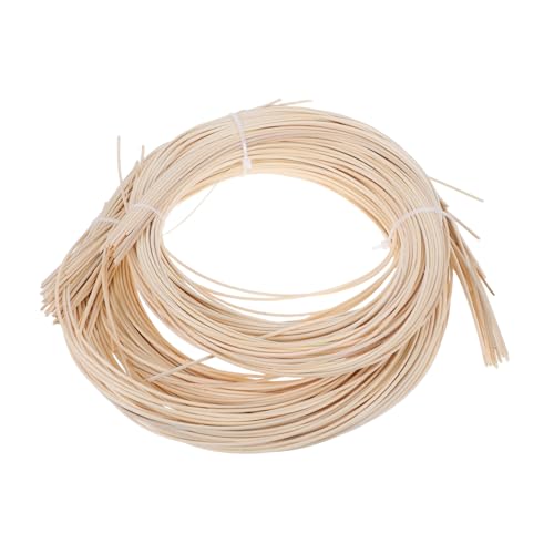 ibasenice 1 Rolle Rattan Reparaturmaterial für Gartenmöbel Rattanstreifen Echtem Rattan Langlebig und Vielseitig Einsetzbar für Stühle und Korbgeflecht Reparieren von ibasenice