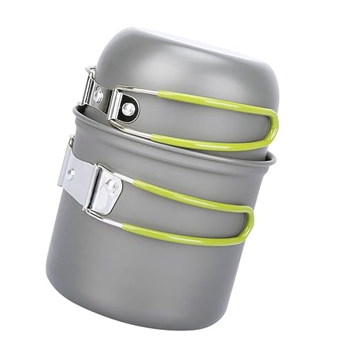 ibasenice 1 Satz Camping -Kessel -Set Camping-Ausrüstung Campingkocher Öfen Camping -Essentials Camping Wasserkocher Tragbarer Outdoor-Topfkocher Picknickkocher von ibasenice