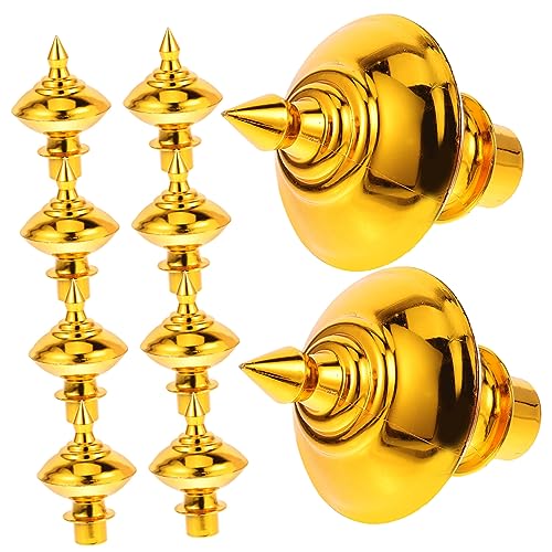 ibasenice 1 Satz Flagpole Topper Flaggenmast Dekoration Ornament Für Flaggenmasten Zu Installieren Für Innen Und Außenbereich Und Elegant 10 Stück von ibasenice