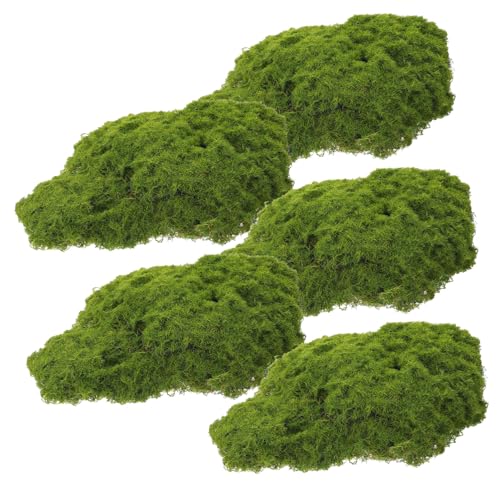 ibasenice Simulierte Moosblöcke Dekorative Moosfelsen Für Bonsai- von ibasenice