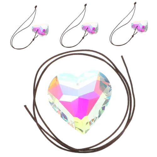 ibasenice 1 Satz Teiliges Kristall Hängedekor Für Fenster Regenbogen Prismen Kristall Für Hochzeiten Partys Und Dekoration Als Für Kreative DIY Projekte 4 Stück ibasenice 1 Satz Teiliges Kristall Hängedekor Für Fenster Regenbogen Prismen Kristall Für Hochzeiten Partys Und Dekoration Als Für Kreative DIY Projekte 4 Stück von ibasenice