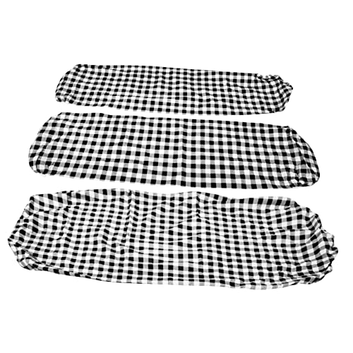 ibasenice 1 Satz wasserdichte und staubdicht groß für Tuch Essen Picknicktischabdeckung mit Bankabdeckungen Camping Tisch Abdeckung wasserdichte Picknick-Tischdecke PVC von ibasenice