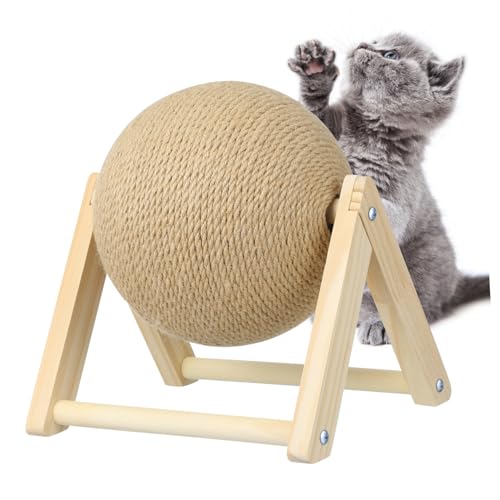 ibasenice 1 Stück Holz Katzen Kratzball V Förmige Kratzhilfe für Katzen Langlebig und Sicher für Katzenpflege und Spiel Dekorativ und Leicht Platzierbar ibasenice 1 Stück Holz Katzen Kratzball V Förmige Kratzhilfe für Katzen Langlebig und Sicher für Katzenpflege und Spiel Dekorativ und Leicht Platzierbar von ibasenice