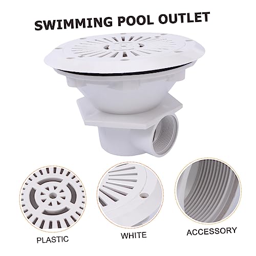 ibasenice 1 Stück Swimming Pool Hauptablauf Robuster Bodendrain für Effektive Wasserableitung Leicht zu Installieren Geeignet für Standard Pools Hochwertigem Gefertigt ibasenice 1 Stück Swimming Pool Hauptablauf Robuster Bodendrain für Effektive Wasserableitung Leicht zu Installieren Geeignet für Standard Pools Hochwertigem Gefertigt von ibasenice