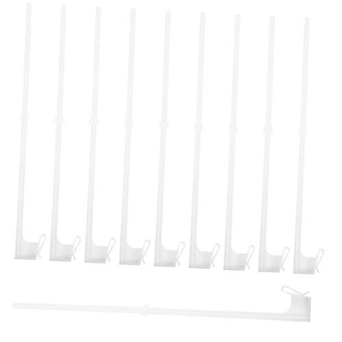 ibasenice 10 Stück Auto Fenster Fahnenmasten Clips Abnehmbare Flaggenhalter für Robuste und Leichte für Outdoor Flaggenanzeigen von ibasenice