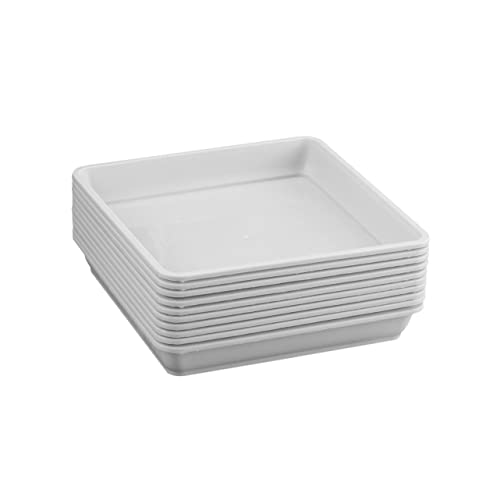 ibasenice 10 Stück -Chassis Outdoor-töpfe Für Pflanzen Rechteckiger Pflanzer Töpfe Im Freien Untersetzer Für Pflanzen Blumentopftablett Quadratisch Pot Versuchen Drinnen Weiß ibasenice 10 Stück -Chassis Outdoor-töpfe Für Pflanzen Rechteckiger Pflanzer Töpfe Im Freien Untersetzer Für Pflanzen Blumentopftablett Quadratisch Pot Versuchen Drinnen Weiß von ibasenice