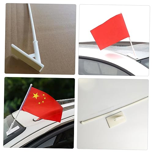 ibasenice 10 Stück Teiliges Auto Fenster Flaggenhalter aus Verschleißfestem Selbstklebender Fahrzeug Fahnenmast Leicht Robust für Sichere Befestigung an Auto Fenster und Karosserie ibasenice 10 Stück Teiliges Auto Fenster Flaggenhalter aus Verschleißfestem Selbstklebender Fahrzeug Fahnenmast Leicht Robust für Sichere Befestigung an Auto Fenster und Karosserie von ibasenice