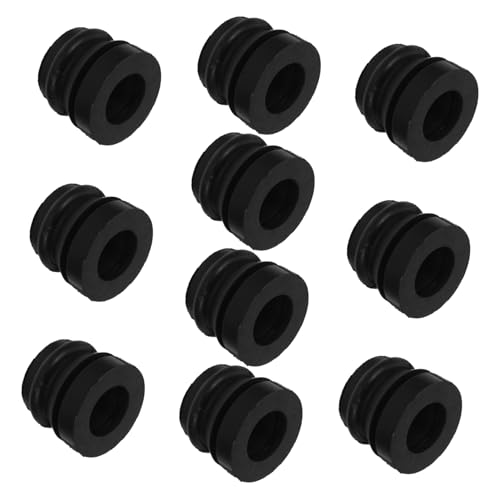 ibasenice 10 Stück Teiliges Ersatzteile Set für Benzin Kettensäge Vibrationsdämpfer Ringförmiger Dämpfungsblock aus Hochfestem Gummi Passgenaue Befestigung für Griff und Dämpfer Langlebig von ibasenice