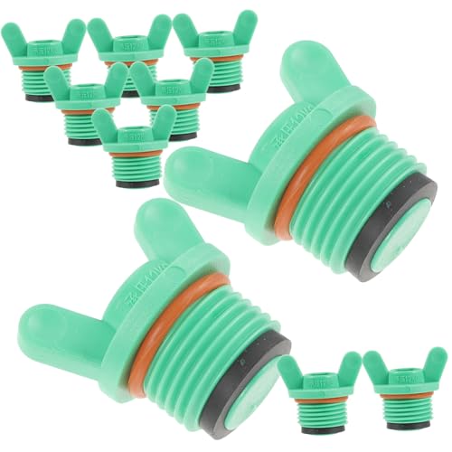 ibasenice 10 Stück Teiliges Kunststoff Schlauchstopfen Gartenschlauch Endkappen Robust Langlebig Ergonomisch für Sprinkler und Bewässerungssysteme Geeignet von ibasenice