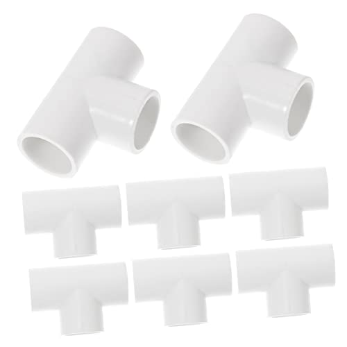 ibasenice 10 Stück Teiliges PVC Tee Fitting für Gewächshäuser und Zelte Installieren Hohe Festigkeit für Haushalts und Industrieanwendungen ibasenice 10 Stück Teiliges PVC Tee Fitting für Gewächshäuser und Zelte Installieren Hohe Festigkeit für Haushalts und Industrieanwendungen von ibasenice