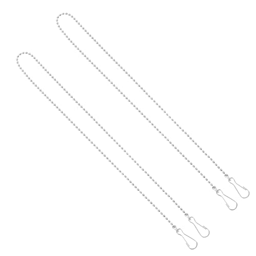ibasenice 10 Stück Teiliges Set Metallkette für Aufhängen von Flaggen und Postern Lange Ersatzkette Langlebig und Installieren für Dekorationen und Veranstaltungen von ibasenice