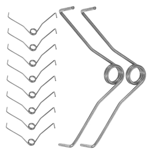 ibasenice 10 Stück Teiliges V-förmiges Spannfeder Gartenscheren Ersatzfeder für Astscheren Langlebig Präzise Gefertigt Automatische Rückfederung für Professionelle und Private Gartenpflege ibasenice 10 Stück Teiliges V-förmiges Spannfeder Gartenscheren Ersatzfeder für Astscheren Langlebig Präzise Gefertigt Automatische Rückfederung für Professionelle und Private Gartenpflege von ibasenice