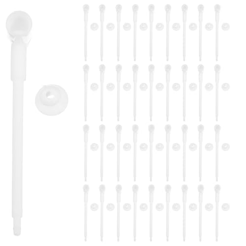 ibasenice Windmühlen Zubehör Set - 100 Stück Wiederverwendbare Kunststoff Winkelstücke für DIY Garten Windmühlen, Einfache Installation für Anfänger, Ideal für Garten, Balkon und Terrasse, Perfekt für ibasenice Windmühlen Zubehör Set - 100 Stück Wiederverwendbare Kunststoff Winkelstücke für DIY Garten Windmühlen, Einfache Installation für Anfänger, Ideal für Garten, Balkon und Terrasse, Perfekt für von ibasenice