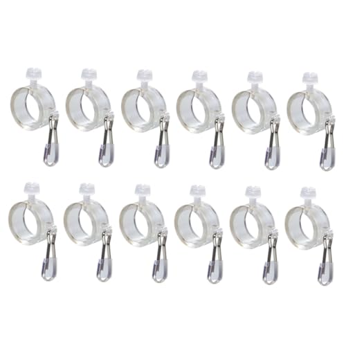 ibasenice 12 Stück Teiliges Flaggenbefestigungs aus Rostfreiem Material Praktische Fahnenmast Clips mit Schraubverschluss Einfach zu Montierende Halterungen für Fahnenstangen Geeignet für ibasenice 12 Stück Teiliges Flaggenbefestigungs aus Rostfreiem Material Praktische Fahnenmast Clips mit Schraubverschluss Einfach zu Montierende Halterungen für Fahnenstangen Geeignet für von ibasenice