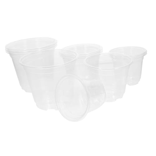 ibasenice 12 Stück Teiliges Set Transparente Kunststoff Anzuchttöpfe mit Drainagelöchern Wiederverwendbar Atmungsaktiv Flexibel und Leicht für Garten Pflanzungen Stecklinge und Sämlinge ibasenice 12 Stück Teiliges Set Transparente Kunststoff Anzuchttöpfe mit Drainagelöchern Wiederverwendbar Atmungsaktiv Flexibel und Leicht für Garten Pflanzungen Stecklinge und Sämlinge von ibasenice