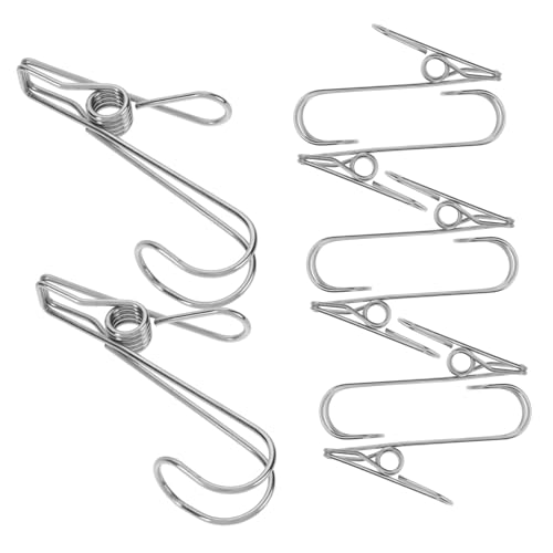 ibasenice 12 Stück Kleiderbügel Clips für Kleidung Handtücher und rutschfeste Tragbare Aufhängungsklammern mit Haken für Zuhause und Büro ibasenice 12 Stück Kleiderbügel Clips für Kleidung Handtücher und rutschfeste Tragbare Aufhängungsklammern mit Haken für Zuhause und Büro von ibasenice