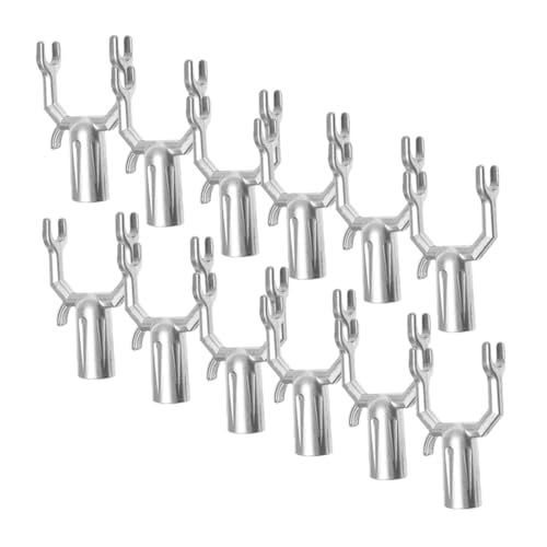 ibasenice 12stücke Kleidungsgabeln Aus Aluminiumlegierung Für Wäscheständer Kleiderstangenköpfe Und Kleideraufhängegabeln Für Zuhause Und Balkon ibasenice 12stücke Kleidungsgabeln Aus Aluminiumlegierung Für Wäscheständer Kleiderstangenköpfe Und Kleideraufhängegabeln Für Zuhause Und Balkon von ibasenice