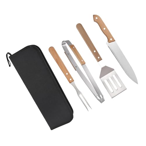 ibasenice 1Satz Grillwerkzeug Teiliges BBQ Zubehör Spatel Grillgabel Und Kochschneider Für Outdoor Grill Hitzebeständig Und Langlebig Praktischer Aufbewahrungsbox von ibasenice