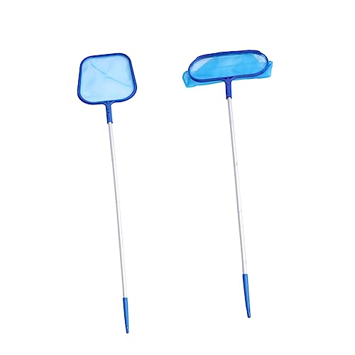ibasenice 1Satz Pool Reinigungsnetz mit Teleskop Aluminiumstab Teiliges für Effektive Poolpflege Einstellbare Robust und Langlebig von ibasenice