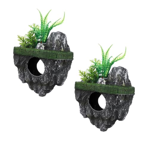 ibasenice 2 STÜCK Teiliges Aquarium Deko Resin Schwimmende Felsen Simulation Versteck für Fische Flexibel Platzierbar Naturgetreue Dekoration Teich Wasserlandschaft ibasenice 2 STÜCK Teiliges Aquarium Deko Resin Schwimmende Felsen Simulation Versteck für Fische Flexibel Platzierbar Naturgetreue Dekoration Teich Wasserlandschaft von ibasenice