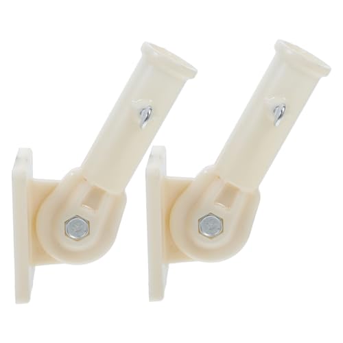 ibasenice 2 Sätze Wandflaggenhalterung mit Einstellbarem Fahnenmast Wetterfest für Garten Balkon Truck Robuste Basis für Fahnen im Freien von ibasenice