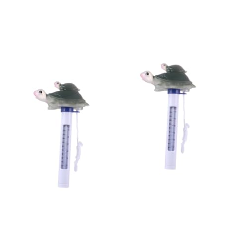 ibasenice 2 Stck. Schwimmendes Schildkröten Thermometer für Badewannen Wassertemperaturmonitor für Pools Wasserspielzeug für Kleinkinder ibasenice 2 Stck. Schwimmendes Schildkröten Thermometer für Badewannen Wassertemperaturmonitor für Pools Wasserspielzeug für Kleinkinder von ibasenice