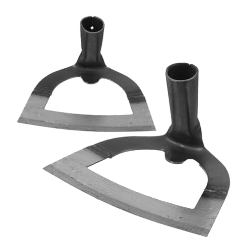 ibasenice 2 Stück Hohlhacke Gartenhacke aus Manganstahl Ergonomisches Unkrautjäten und Bodenlockern Vielseitiges Landwirtschaftliches Werkzeug für Gemüseanbau und Gartenpflege Traditionell ibasenice 2 Stück Hohlhacke Gartenhacke aus Manganstahl Ergonomisches Unkrautjäten und Bodenlockern Vielseitiges Landwirtschaftliches Werkzeug für Gemüseanbau und Gartenpflege Traditionell von ibasenice