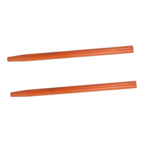 ibasenice 2 Stück Holzstiel Ersatzgriff aus Hartholz für Hacke Schaufel Rechen Ergonomisch Geformter Gartenwerkzeug Griff mit Natürlicher Holzoptik für Langlebigen Außeneinsatz von ibasenice